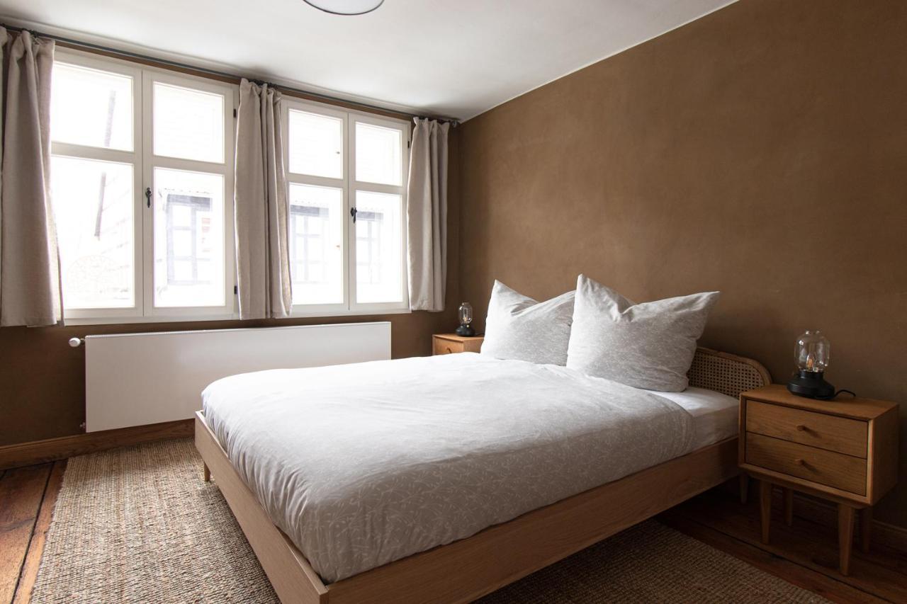 Ferienwohnung Lukas - Lehm Erleben Tangermünde Exteriör bild