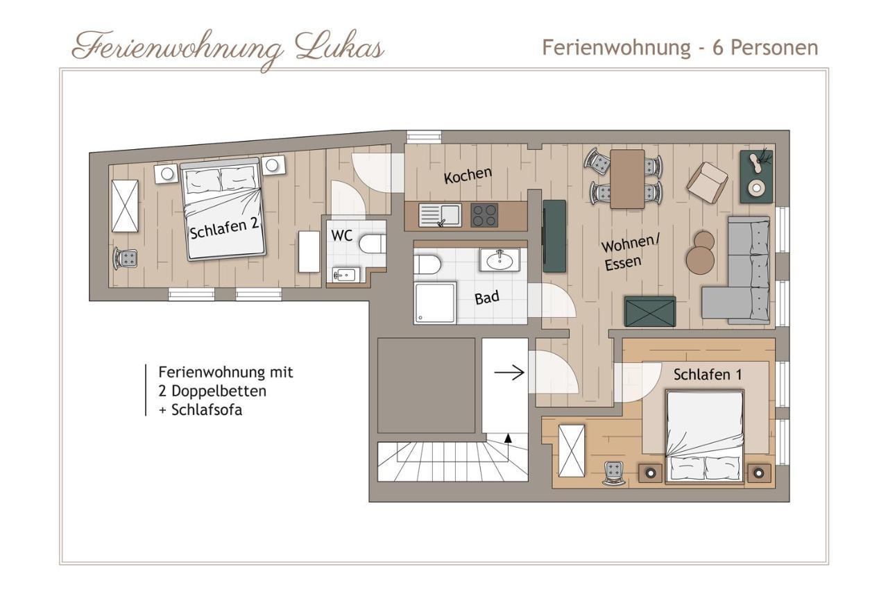 Ferienwohnung Lukas - Lehm Erleben Tangermünde Exteriör bild