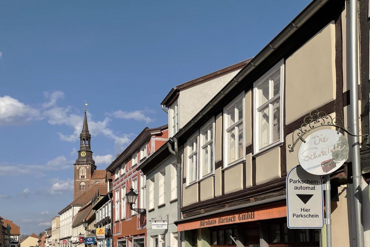 Ferienwohnung Lukas - Lehm Erleben Tangermünde Exteriör bild